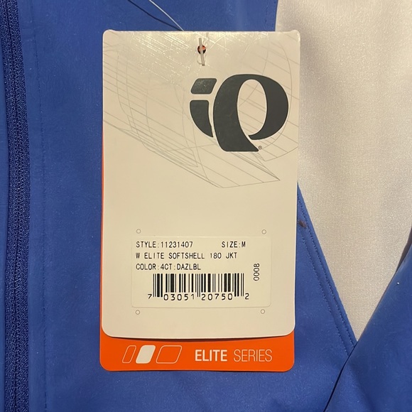 Pearl Izumi Elite Softshell Cycling Jacket - Women’s Size Medium Blue Pink - Picture 3 of 6